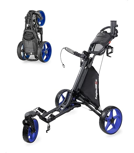 Amazon.com: Clicgear Rovic Model RV1S 2.0 Golf Push Cart with 360